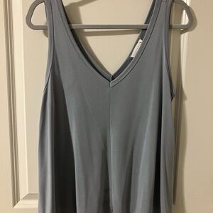 Lush Light Blue Tank Top